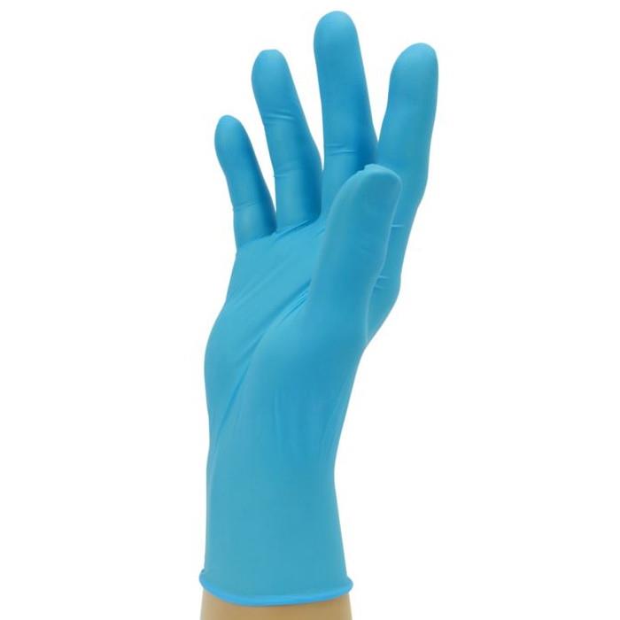 PH Bodyguards GL895/2 Finite Nitrile Disposable Gloves; Powder Free; Box (100); Blue (BL); Large (L) (8.5)