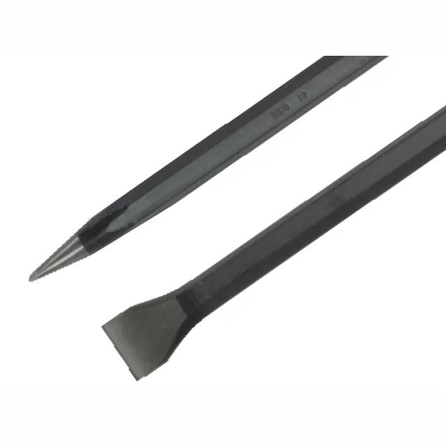 Roughneck 64-530 Digging Bar; Pencil & Chisel Points; 6.4kg  (14lb); 1500mm (60") x 25mm (1") Hex Shank