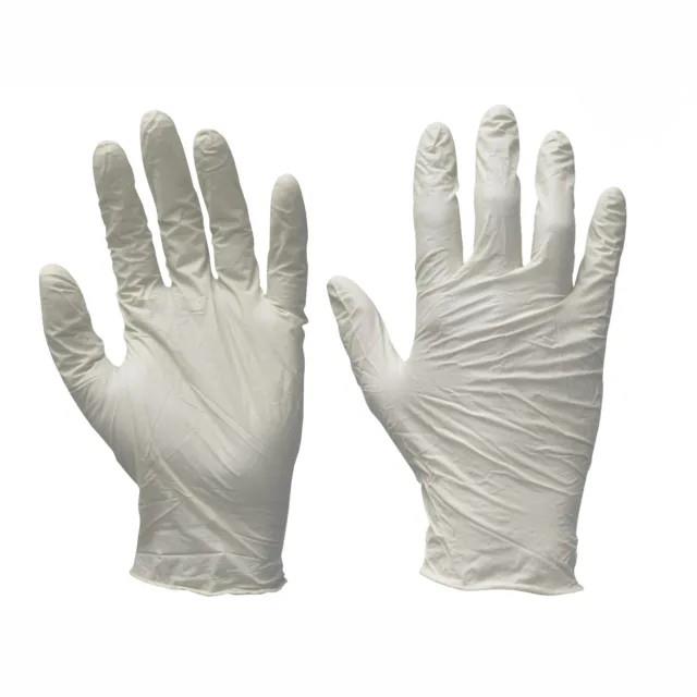 Scan SCAGLOVINYL Vinyl Disposable Gloves; Large (L); Box (100)