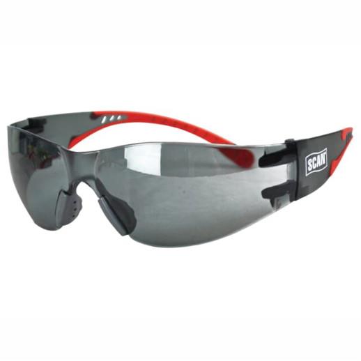 Scan SCAPPEFSSMO Flexi Safety Spectacles; Smoke Lens; EN166:1F & EN170