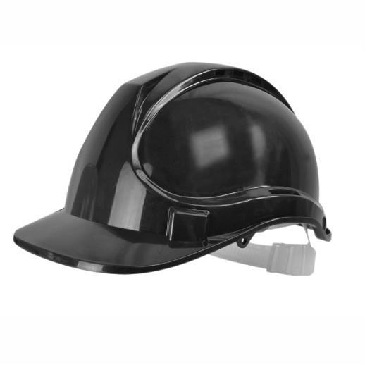 Scan SCAPPESHBK Safety Helmet; Black (BK); EN397:1995 + A1:2000