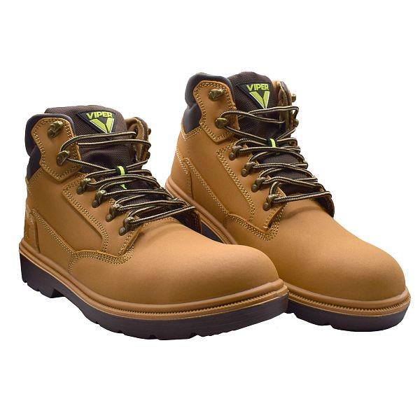 Scan Desert Viper Safety Boot; EN ISO 20345:2022; S3 SR FO; Honey (HY); Size 9 (43)