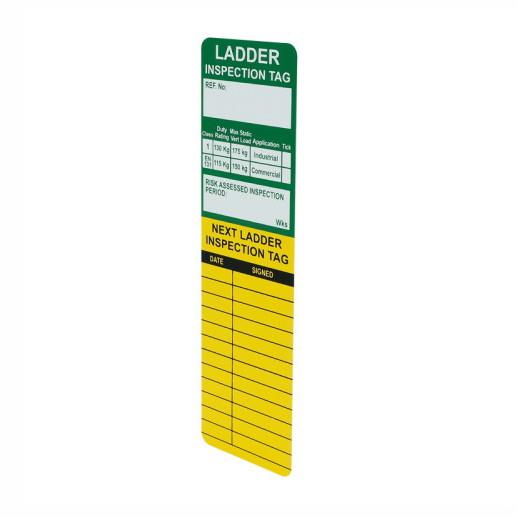 Spectrum TG04-1 Ladder Safety Tag Insert; 50 x 181mm; Pack (1)
