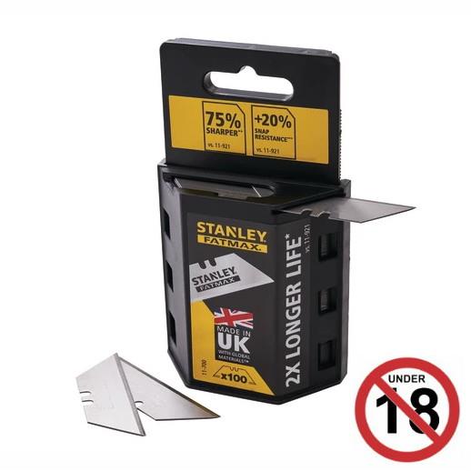 Stanley 1-11-700 FatMax® Utility Knife Blades; Pack (100)