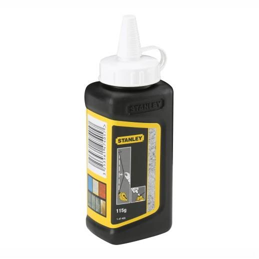 Stanley 1-47-405 Chalk Line Refill Chalk; 113gm; White (WH)