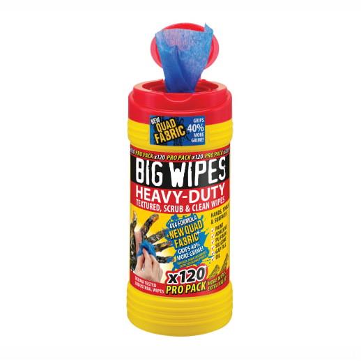 Red Top Big Industrial Wipes; Heavy Duty; Pack 80 + 50% FOC