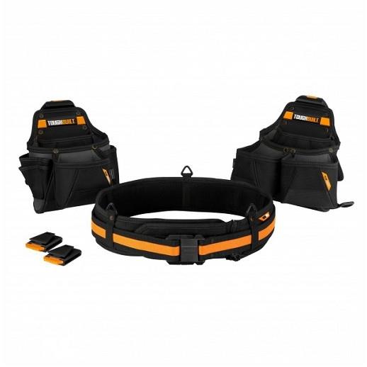 Toughbuilt TB-CT-111-3 Tradesman Tool Belt Set; 3 Piece