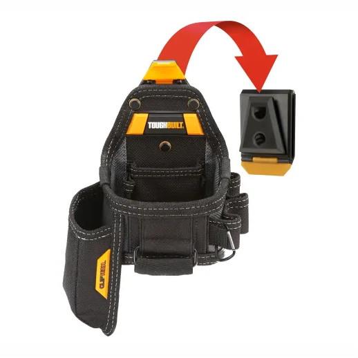 Toughbuilt TB-CT-25XB Tape Measure / Utility Knife Pouch; Cliptech System