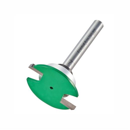 Trend C211AX1/4TC Cutter Router Bit; Craft Bearing Guided Weatherseal Groover Cutter Router Bit; 1/4