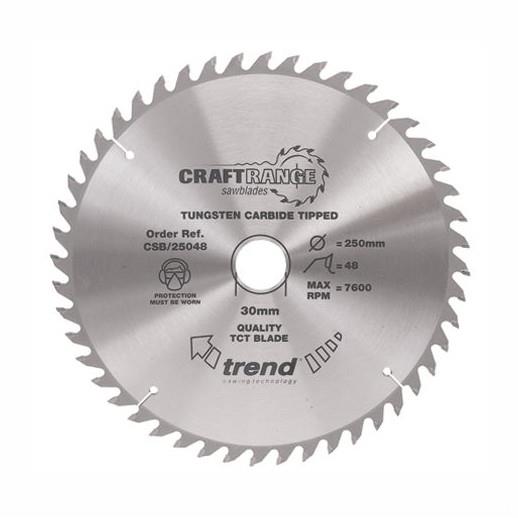Trend CSB/31548 Craft Circular Saw Blade; 315mm x 48 Teeth; 30mm Bore