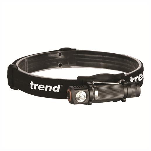 Trend TCH/HA/H10 LED Angle Head Torch; 115 Lumens; White Light Cree LED; Includes 1 x AA Battery