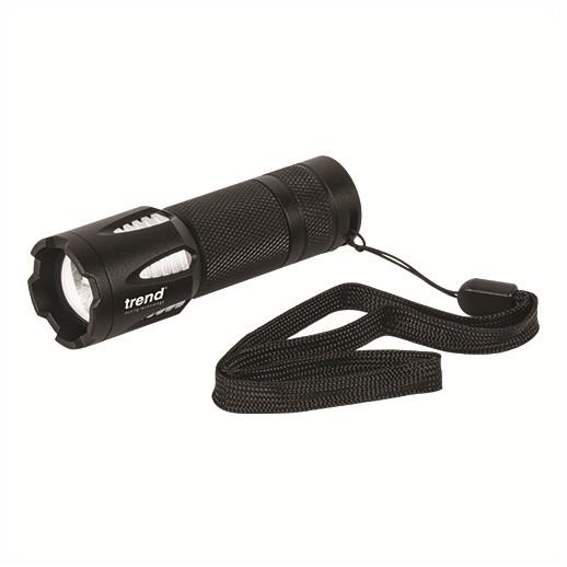 Trend TCH/PO/G12R LED Pocket Torch; 200 Lumens; White Light Cree LED; Easy Focus; Rechargeable; 3 Light Modes