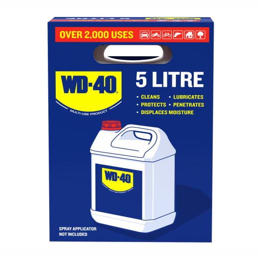 WD-40 Water Dispersal Multi-Use Maintenance; 5 Litre